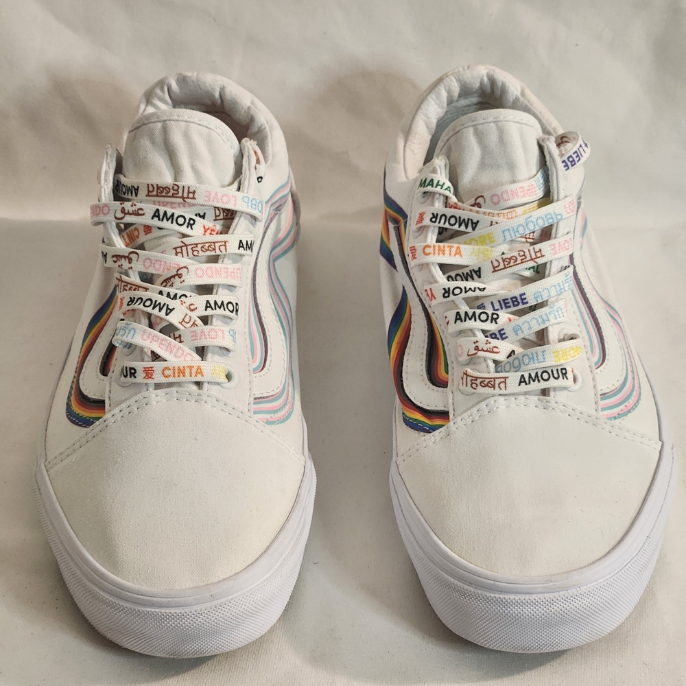 Vans Old Skool Unisex Pride Rainbow Sneakers Mens 10.5/Womens 12